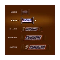 Snickers, Milk Chocolate Fun Size Bars, 6 Count