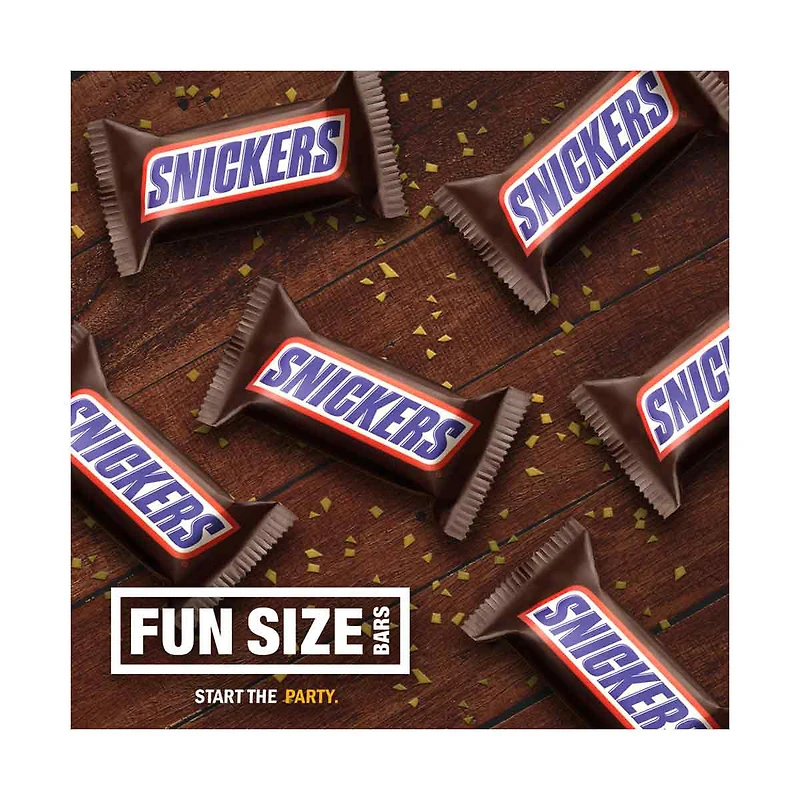 Snickers, Milk Chocolate Fun Size Bars, 6 Count