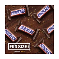 Snickers, Milk Chocolate Fun Size Bars, 6 Count