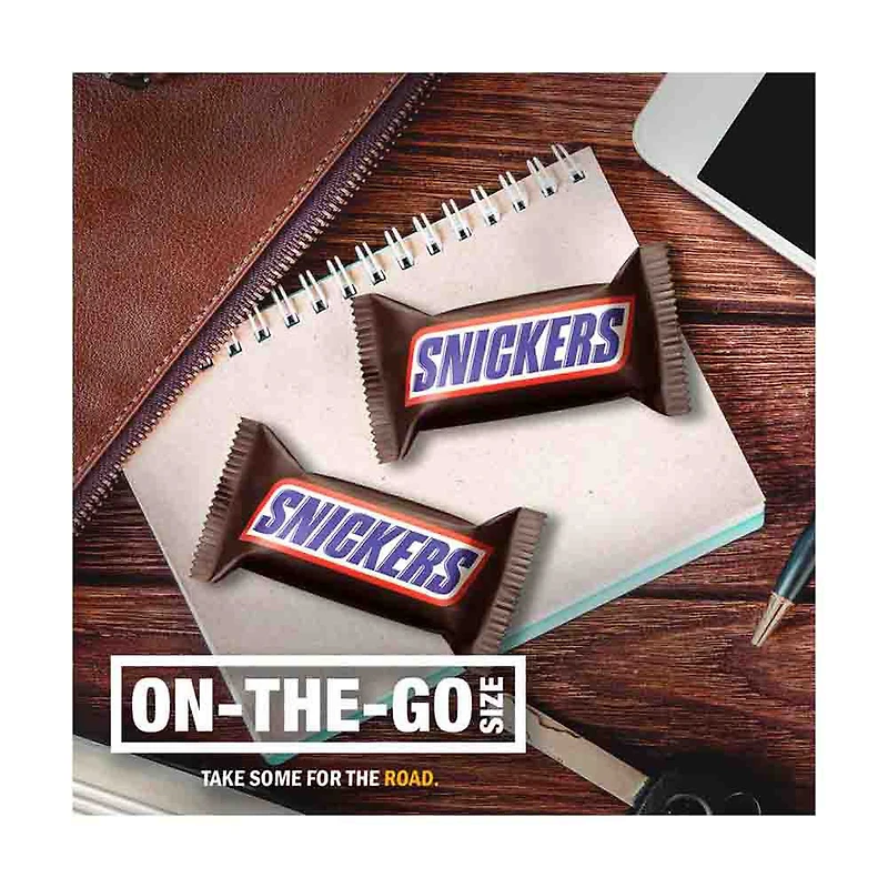 Snickers, Milk Chocolate Fun Size Bars, 6 Count