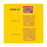 M&M'S Peanut Butter Milk Chocolate Candy Sharing Size Bag, 9 oz