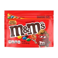 M&M'S Peanut Butter Milk Chocolate Candy - Sharing Size, 9 oz