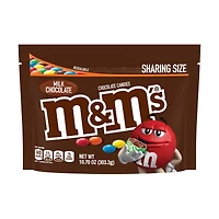 M&M'S Milk Chocolate Candy - Sharing Size, 10 oz