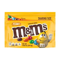 M&M'S Peanut Milk Chocolate - Sharing Size, 10.05 oz