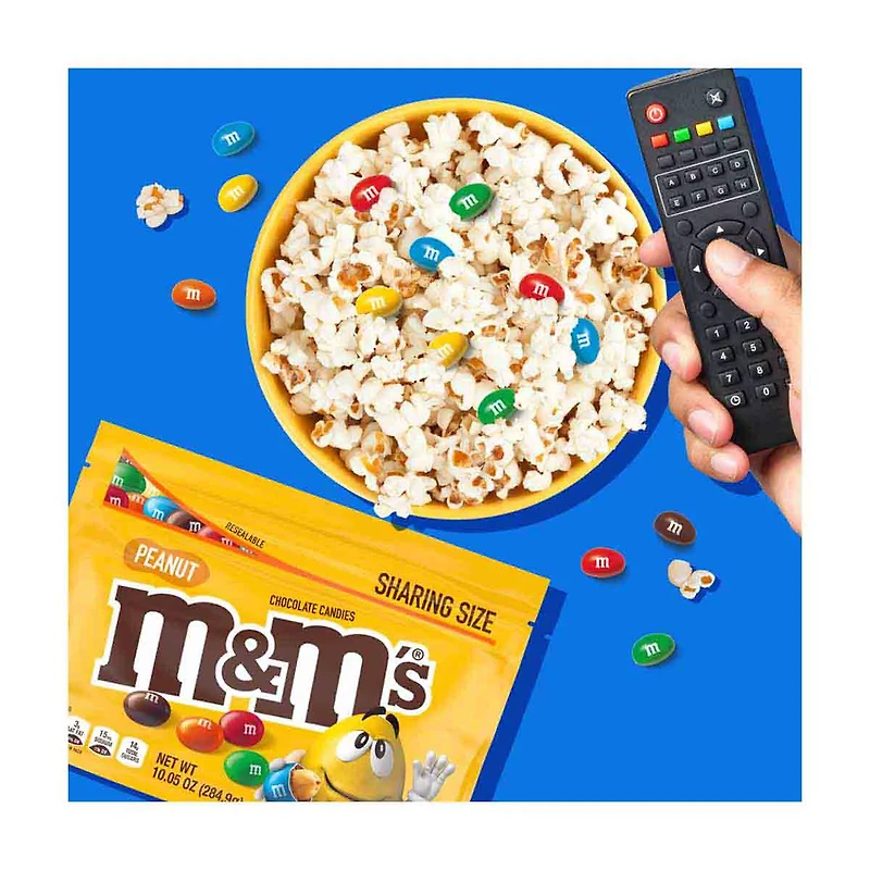 M&M'S Peanut Milk Chocolate - Sharing Size, 10.05 oz