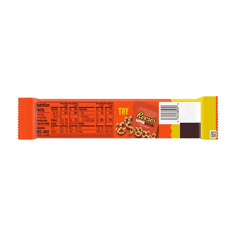 Reese's Milk Chocolate Peanut Butter Cups King Size Pack, 2.8 oz