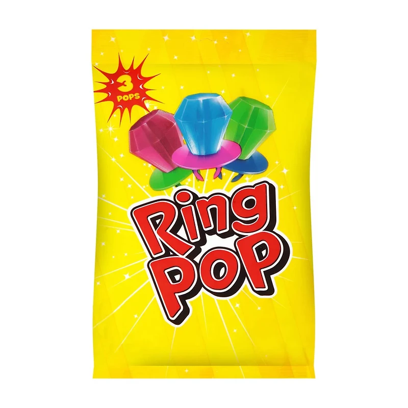 Ring Pop Candy, 3 Count