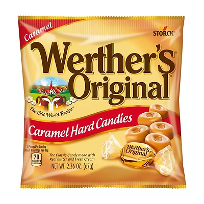 Werther's Original Caramel Hard Candies, 2.36 oz