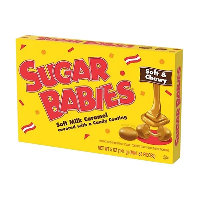 Sugar Babies Soft Milk Caramel Candies, Theater Box, 5 oz