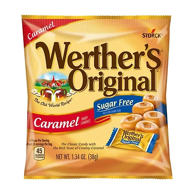 Werther's Original Creamy Caramel Filled Hard Candies, 2.36 oz.