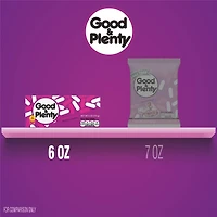 GOOD & PLENTY Licorice Fat Free, Candy Box, 6 oz