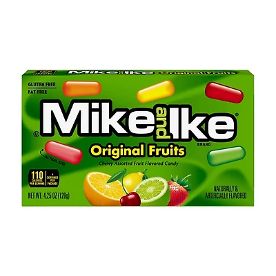 Mike and Ike Chewy Fruit Flavored Candy, 5 oz.