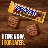 SNICKERS Peanut Butter Squared Candy Chocolate Bars, Full Size, 1.78 oz Pack