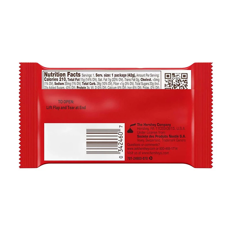 Kit Kat Milk Chocolate Wafer Bar, 1.5 oz