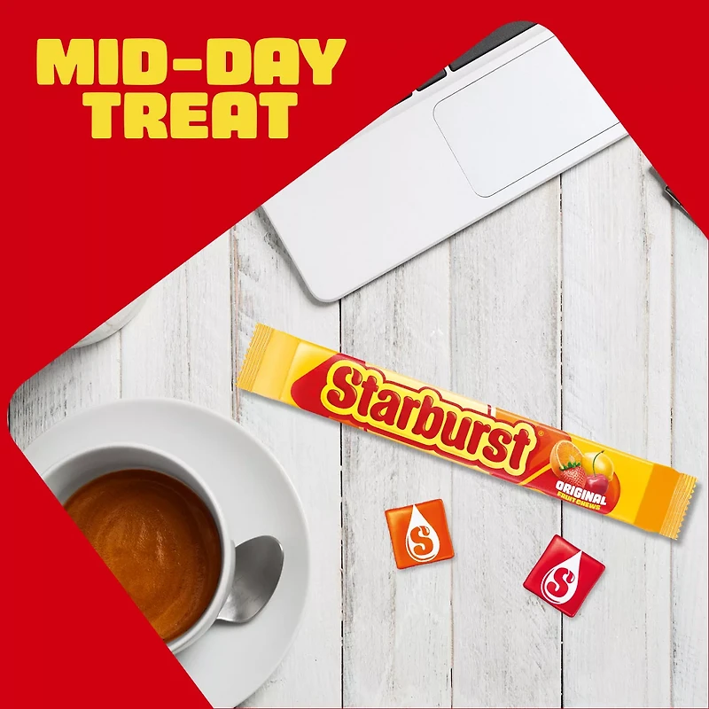 STARBURST Original Fruit Chews Chewy Candy, Full Size, 2.07 oz