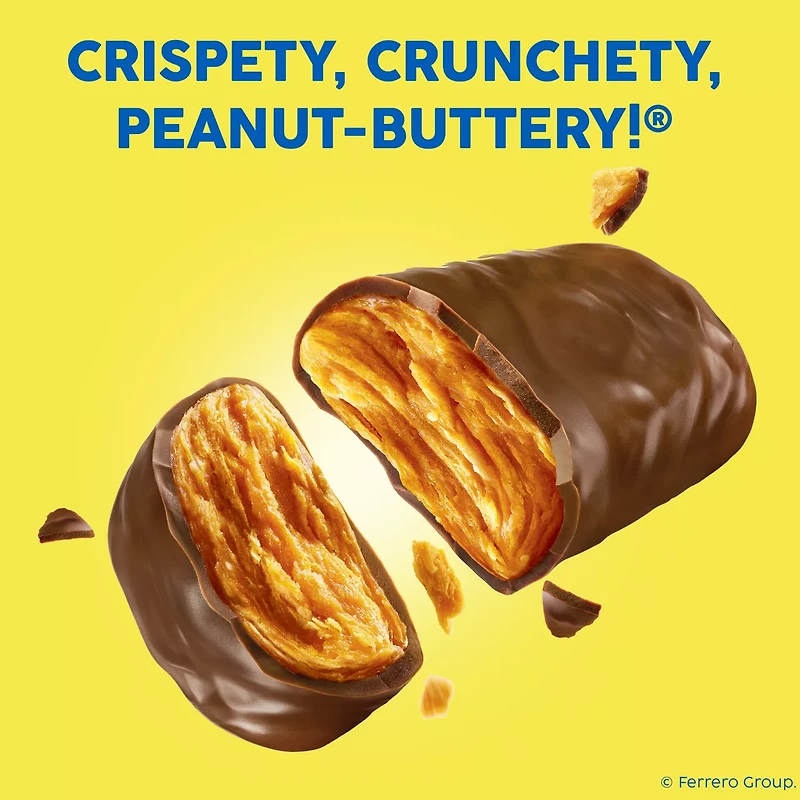 Butterfinger Full Size Candy Bar, Crispety Crunchety Peanut-Buttery On-The-Go Sweet Treat, 1.9 oz