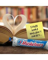 3 Musketeers Chocolate Candy Bar, 1.92 oz