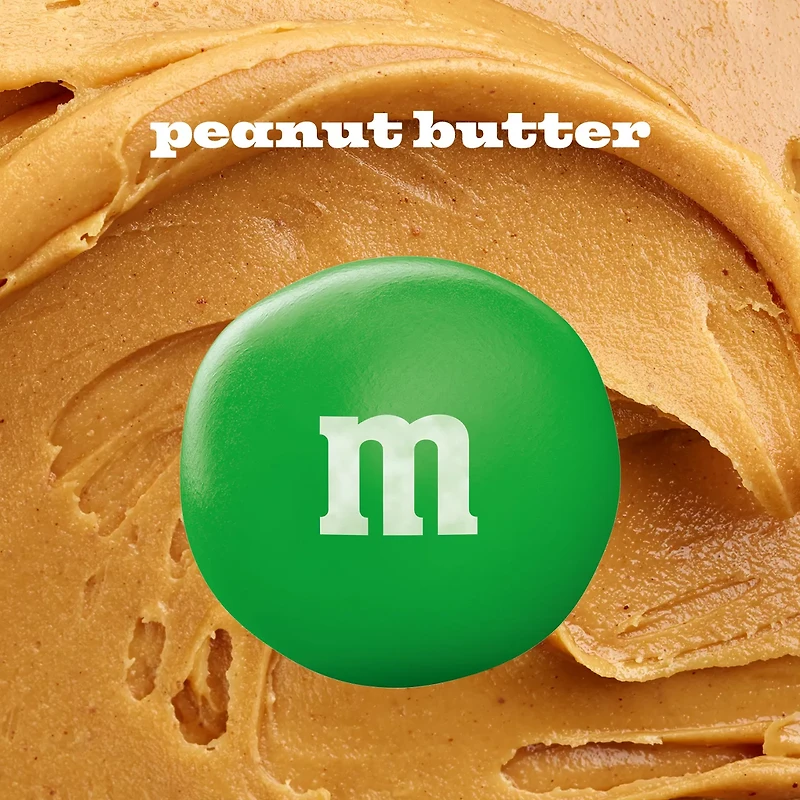 M&M'S Peanut Butter Milk Chocolate Candy, Full Size, 1.63 oz Bag