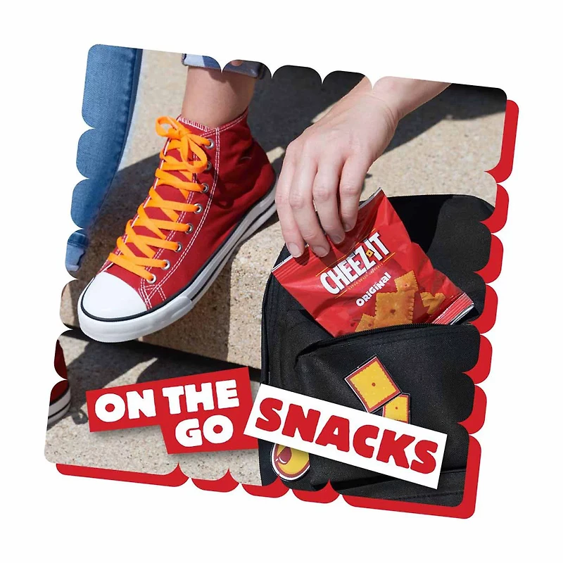 Cheez-It Baked Snack Crackers, Original, 3 oz