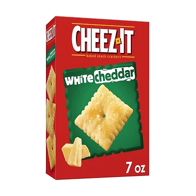 Cheez-It White Cheddar Crackers, 7 oz