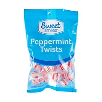 Sweet Smiles Peppermint Twists Hard Candy, 5 oz
