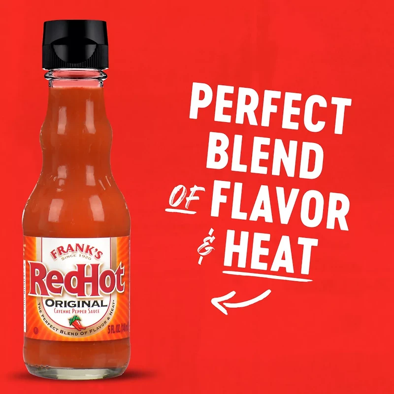 Frank's RedHot Original Cayenne Pepper Hot Sauce, 5.0 fl oz