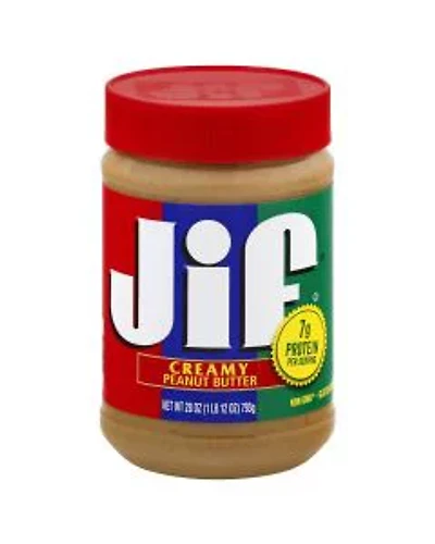 Jif Creamy Peanut Butter, 28 oz