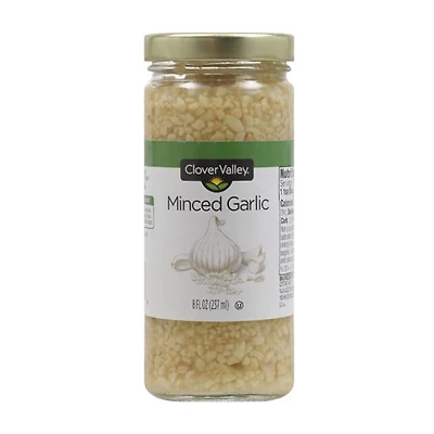 Clover Valley Minced Garlic, 8 oz