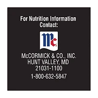 McCormick Sea Salt Grinder, 60g