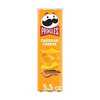 Pringles Potato Crisps Chips, Cheddar Cheese, 5.5 oz