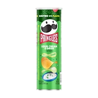 Pringles Potato Crisps Chips, Sour Cream and Onion, 5.5 oz