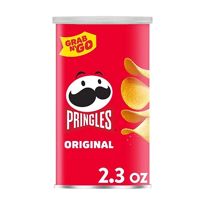 Pringles Grab and Go Original Flavored Crisps, 2.4 oz