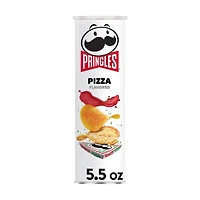 Pringles Potato Crisps Chips, Pizza, 5.5 oz