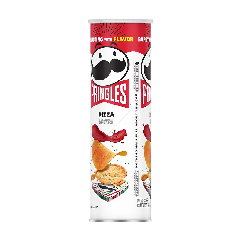 Pringles Potato Crisps Chips, Pizza, 5.5 oz
