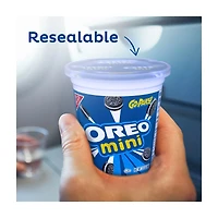 OREO Mini Chocolate Sandwich Cookies, Go-Pak, 3.5 oz