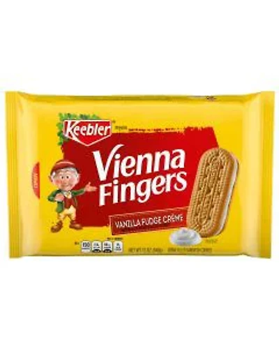 Keebler Vienna Fingers Crème Filled Sandwich Cookies, 12 oz
