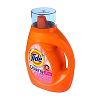 Tide Plus Downy April Fresh Liquid Laundry Detergent, 34 fl oz
