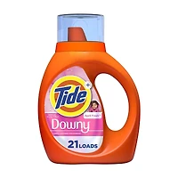 Tide Plus Boost of Ultra Downy Liquid Laundry Detergent, April Fresh Scent, 30 f