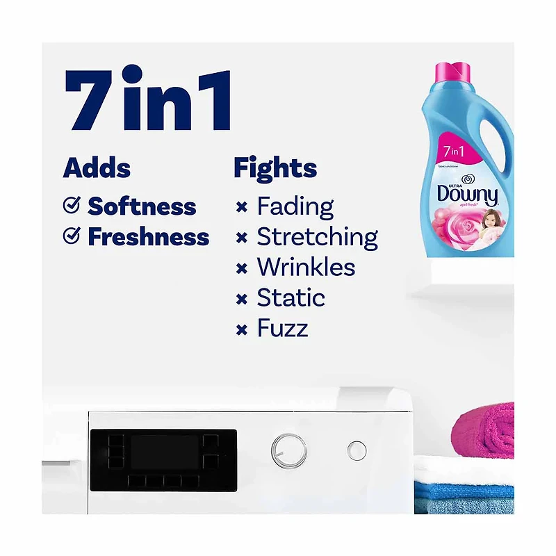 Downy Ultra Liquid Fabric Softener - April Fresh, 44 fl oz