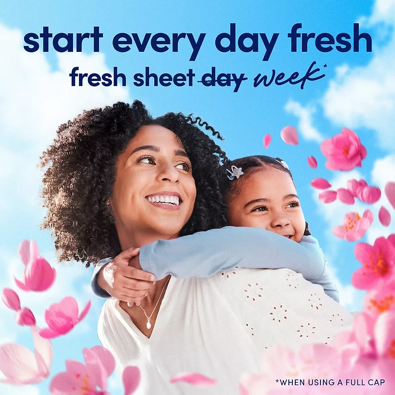 Downy Liquid Fabric Softener, April Fresh, 44 fl oz, 60 Loads, Liquid Laundry Softener, Fabric Conditioner & Fabric Enhancer