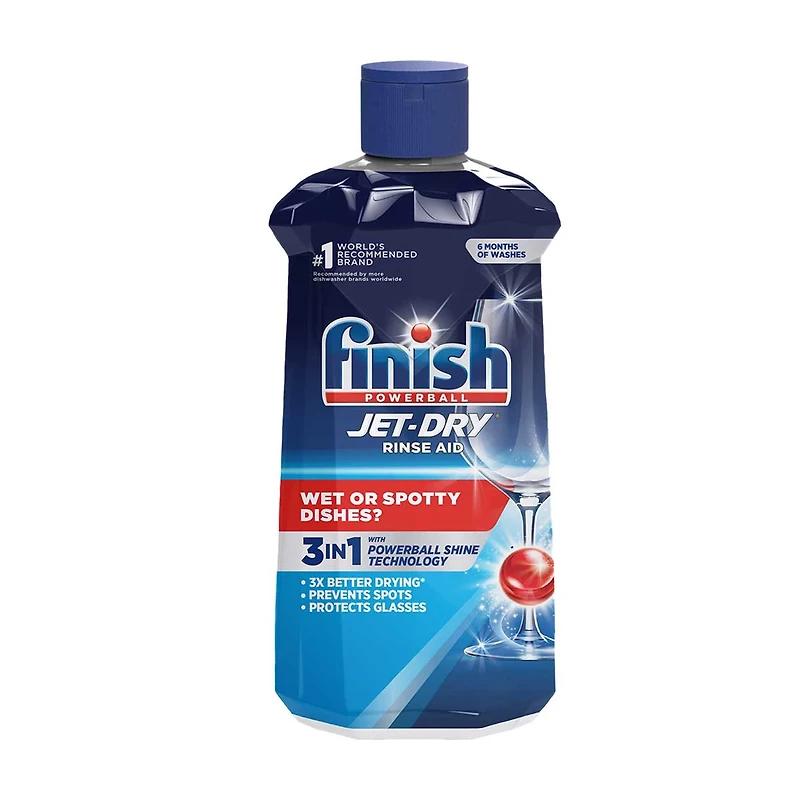 FINISH Jet Dry Rinse Aid - Liquid Original 8.45 oz.