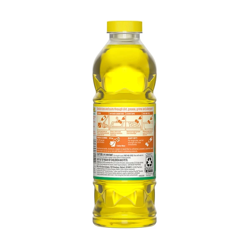 Pine-Sol Multi-Surface Cleaner, Lemon Fresh, 24 fl oz