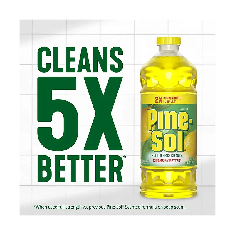 Pine-Sol Multi-Surface Cleaner, Lemon Fresh, 24 fl oz