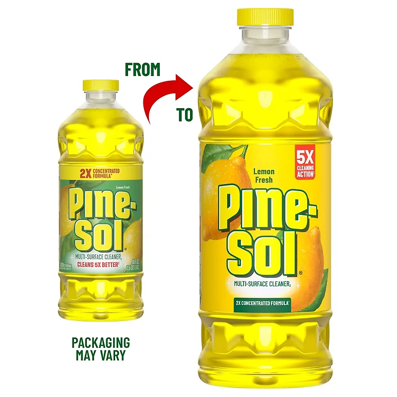 Pine-Sol Multi-Surface Cleaner, Lemon Fresh, 24 fl oz