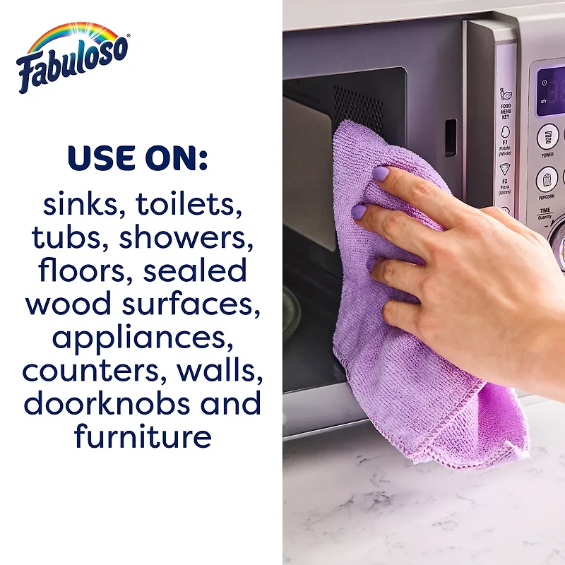 Fabuloso 2X Multi-Purpose Cleaner, No Rinse Floor Cleaner, Lavender Scent, 56 fl oz