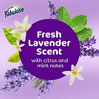 Fabuloso 2X Multi-Purpose Cleaner, No Rinse Floor Cleaner, Lavender Scent, 56 fl oz