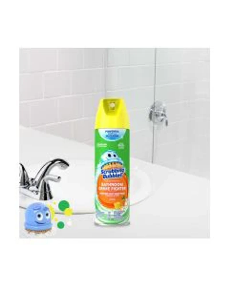 Scrubbing Bubbles Bathroom Grime Fighter Disinfectant Spray, Citrus Scent