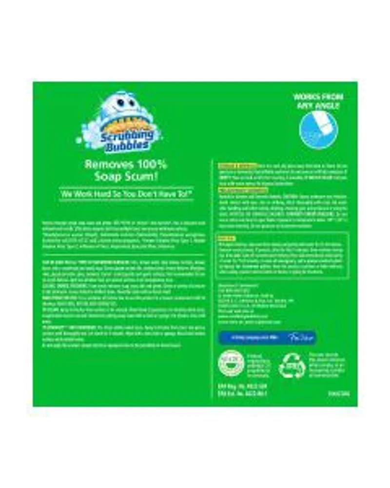 Scrubbing Bubbles Bathroom Grime Fighter Disinfectant Spray, Citrus Scent