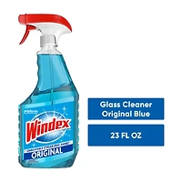 Windex Glass Cleaner, Original Blue, Spray Bottle, 23 fl oz