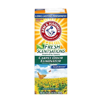 Arm & Hammer Fresh Scentsations Carpet Odor Eliminator, Fresh Breeze, 30 oz
